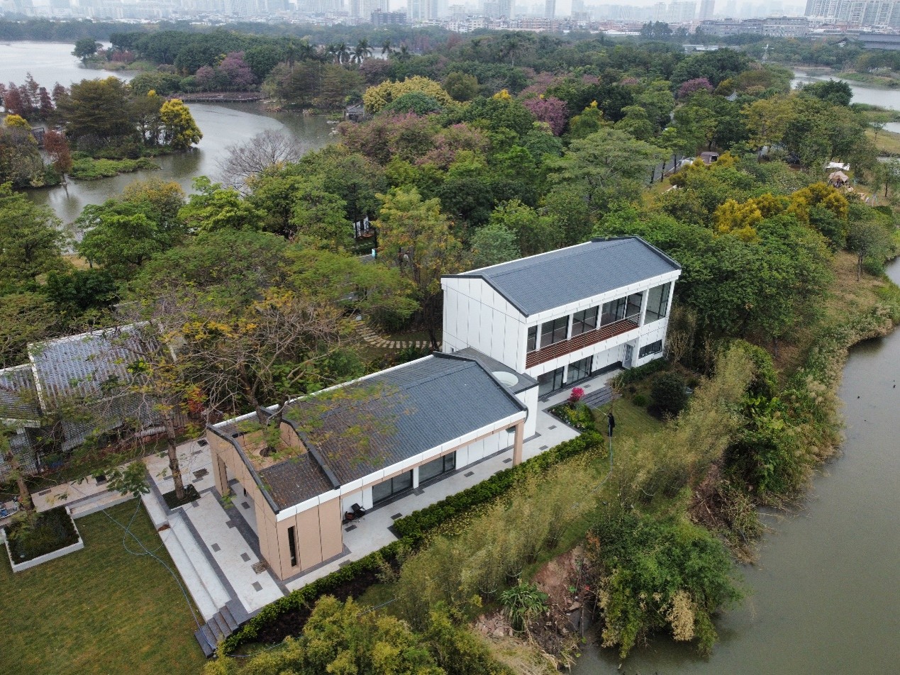 模块化海珠湖展厅