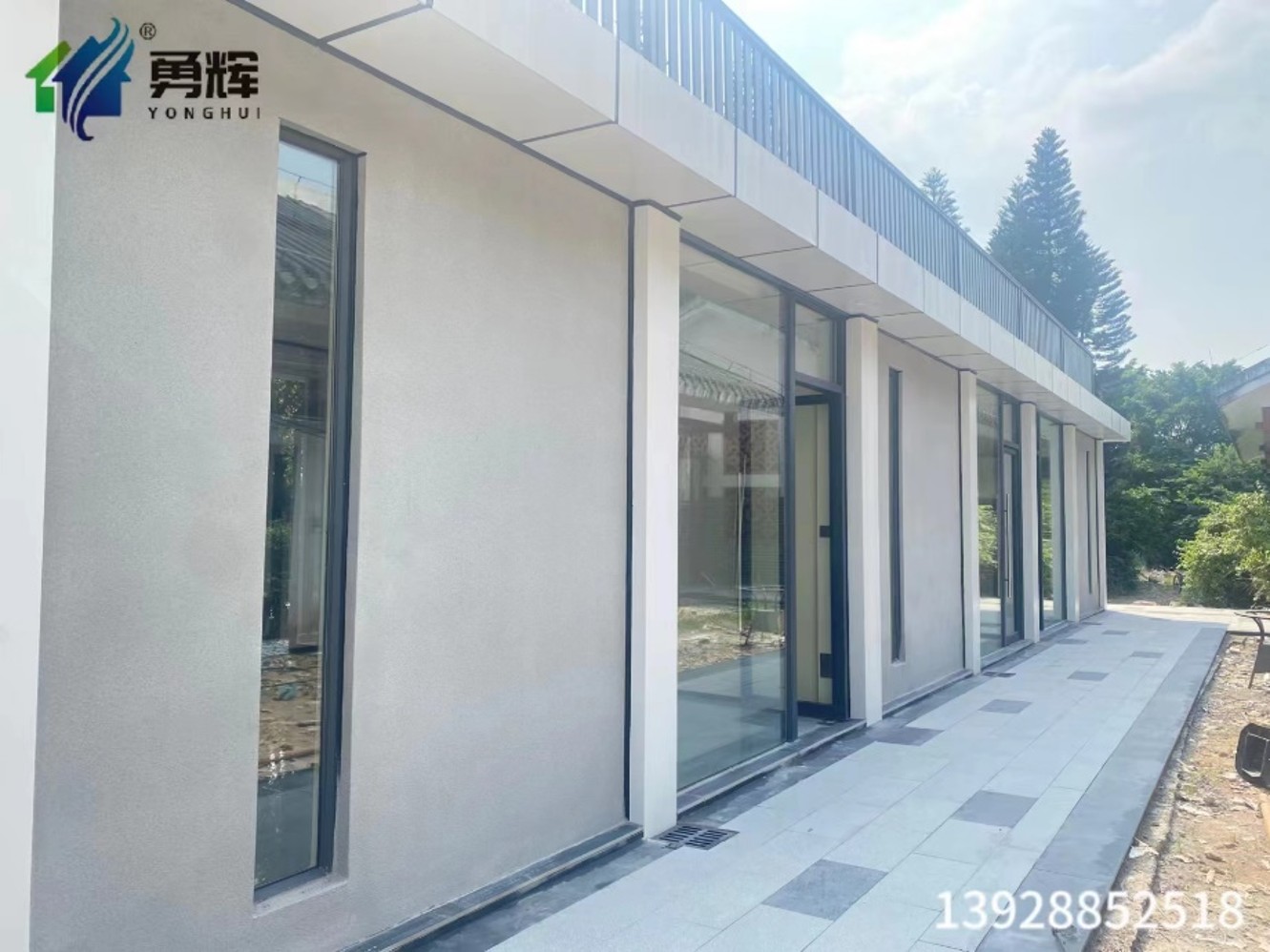 模块化真石漆景区房屋